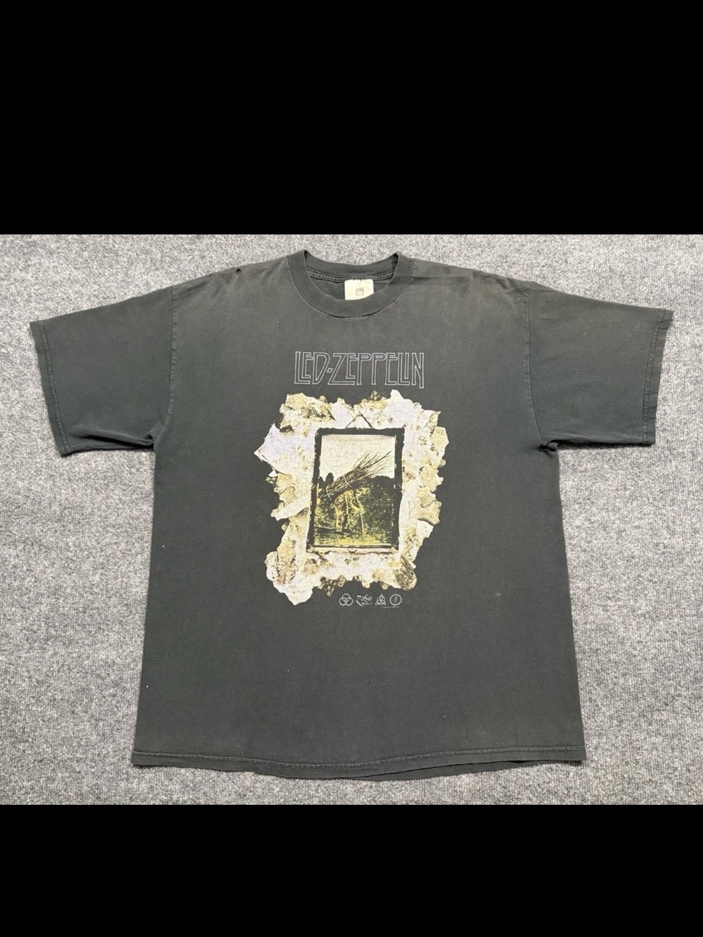 Vintage 90s Led Zeppelin T-Shirt Stairway To Heaven Tour Concert XL Faded